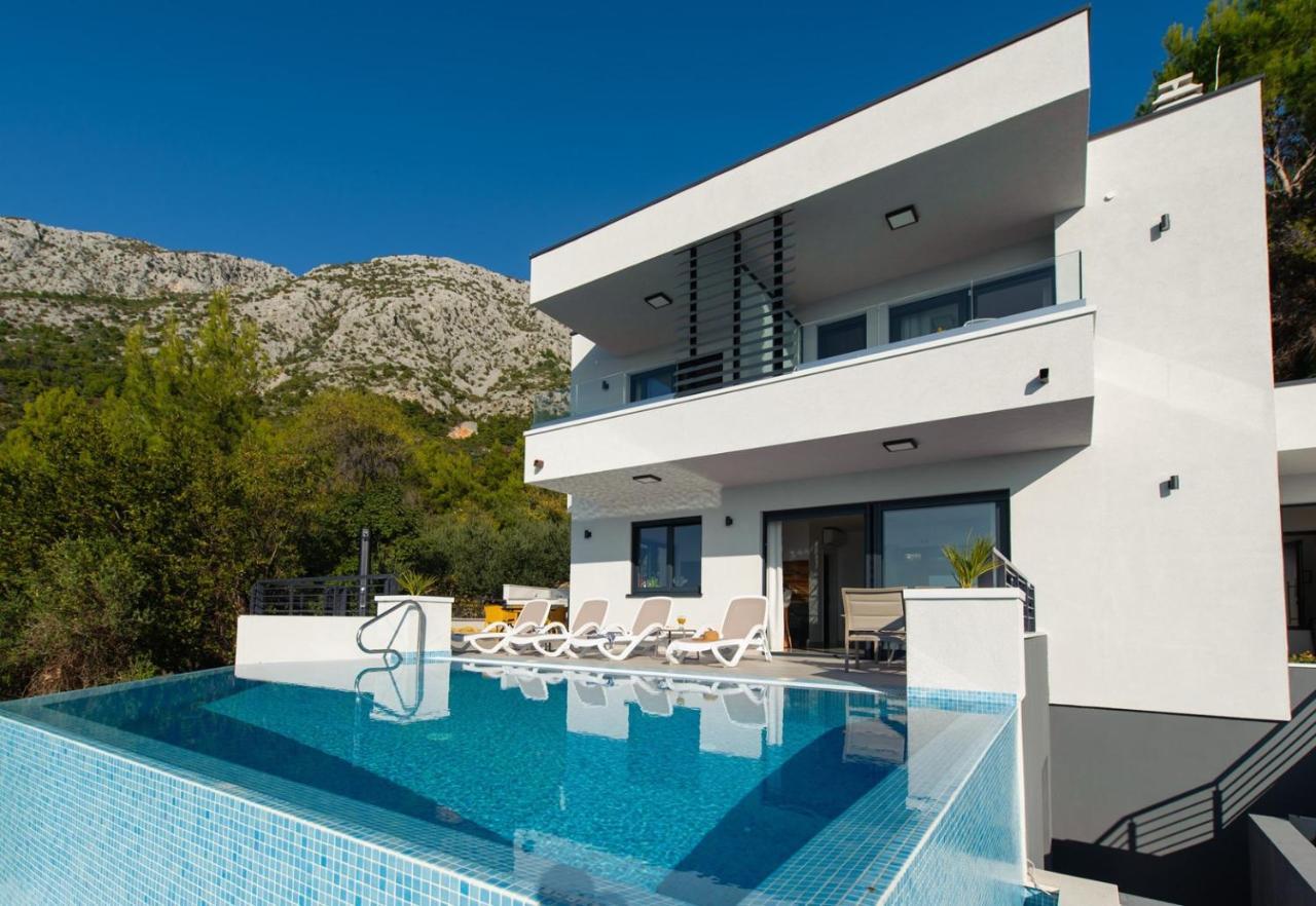Villa Leona A Luxury Villa Near Makarska, Heated Pool Živogošće Exterior foto